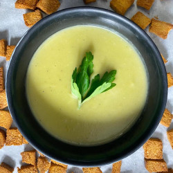 Soupe poireaux pommes de terre